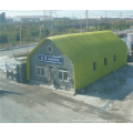 Élevage Panneau en acier Hut Vis-Joint Metal Roof Build